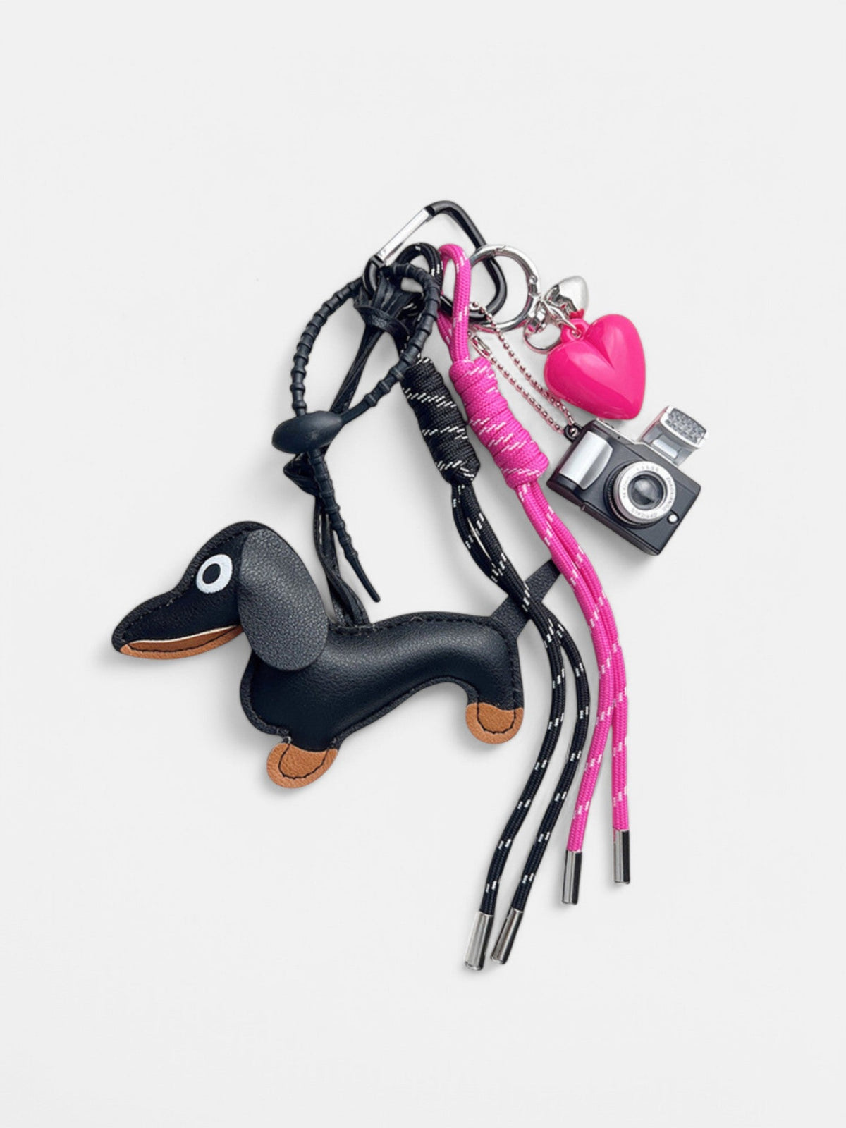 Camera & Puppy Bag Charm - CASAVENZA